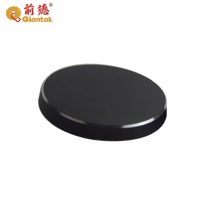 Black Round Aluminum Tin cosmetic containers for lnkpad Can